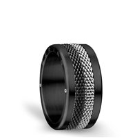 Ring Bering Man Symphony in Steel SYMPHONY13-12 - SYMPHONY13-12